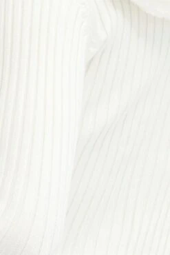 White Fur Trim Cardigan -Women Clothing Shop OJ5887 f3 white 6