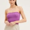 Purple Bandeau Top Seamless 1 Purple Bandeau Top Seamless -Women Clothing Shop bandeau purple bandeau top seamless 32980805779649