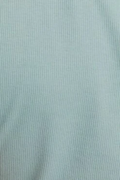 Green Rib Short Sleeve Cardigan -Women Clothing Shop basic cardigan green rib short sleeve cardigan 32887839621313