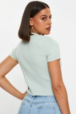 Green Short Sleeve Tie Up Cardigan -Women Clothing Shop basic cardigan green short sleeve tie up cardigan 32965158568129