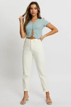 Green Rib Short Sleeve Cardigan -Women Clothing Shop basic cardigan yellow rib short sleeve cardigan 32887838933185