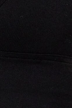 Black Bralette Top Seamless -Women Clothing Shop bralette black bralette top seamless 32964825645249