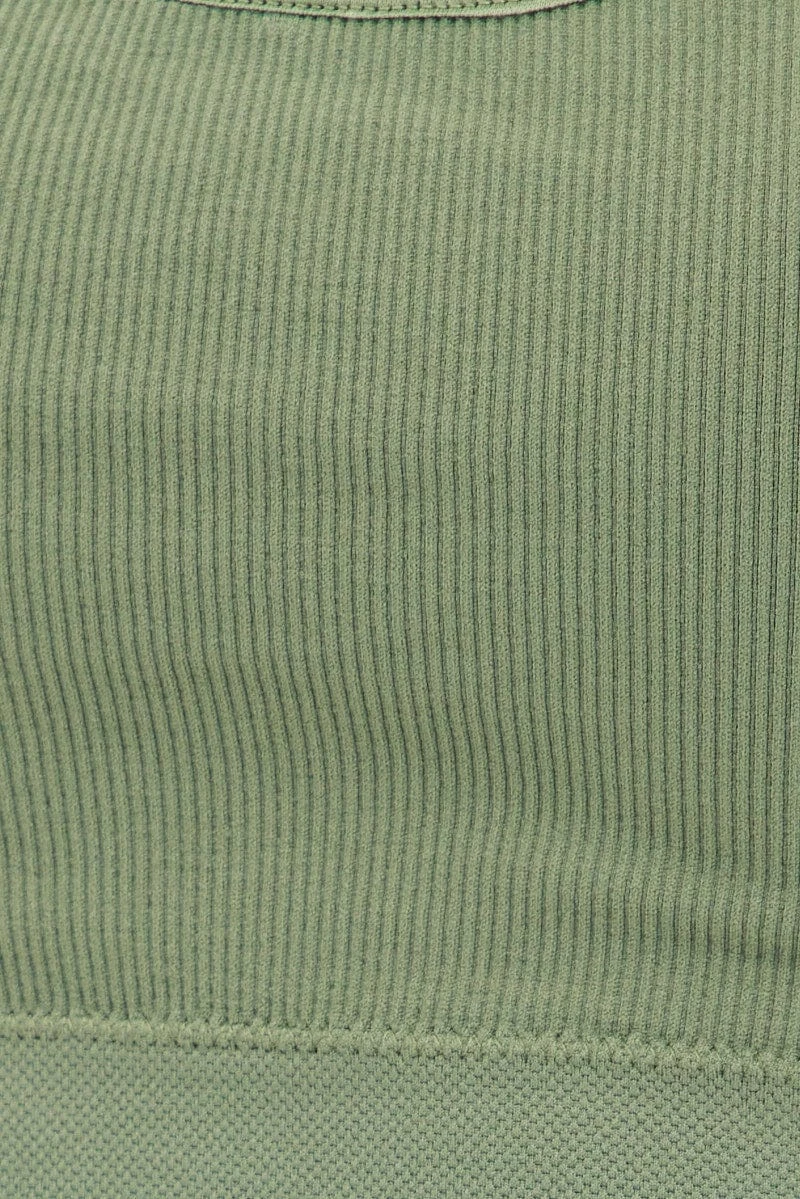 Green Bralette Top Seamless 8 Green Bralette Top Seamless - Image 6