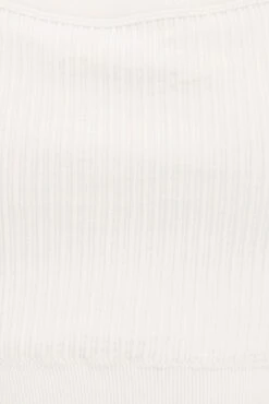 White Singlet Top Square Neck Seamless -Women Clothing Shop bs1691 84j white 6