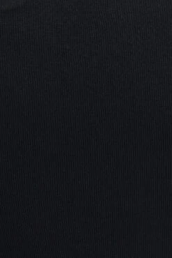 Black Top Long Sleeve Roll Up Neck Seamless 13 Black Top Long Sleeve Roll Up Neck Seamless -Women Clothing Shop bs2059 39j black 6