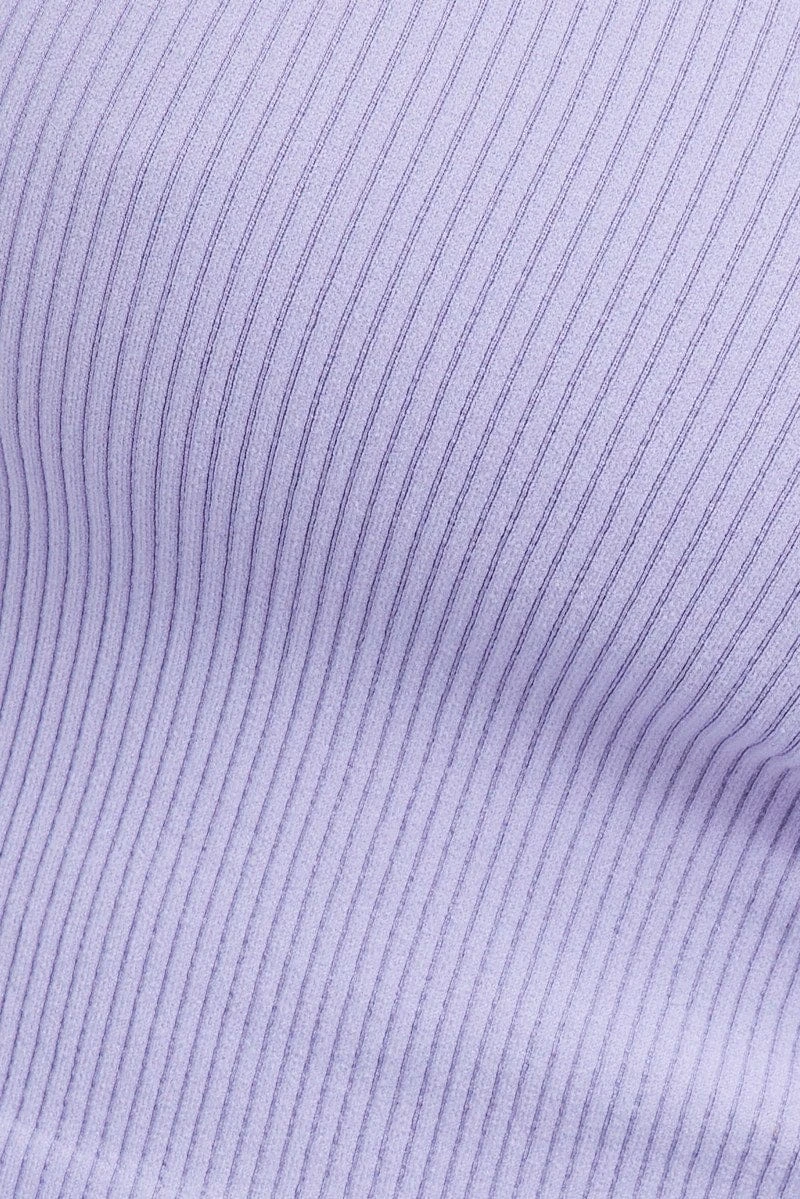 Purple Top Long Sleeve Scoop Neck Seamless 8 Purple Top Long Sleeve Scoop Neck Seamless - Image 6