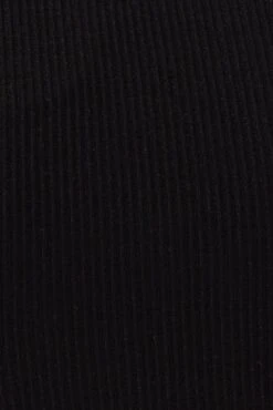 Black T Shirt Short Sleeve Round Neck Seamless -Women Clothing Shop bs2287 39j black 6