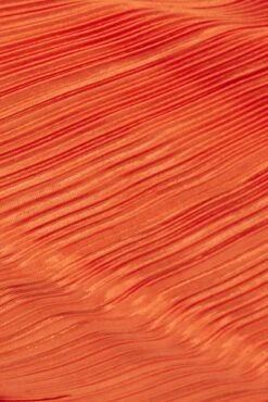 Orange Plisse Pants Wide Leg High Rise 13 Orange Plisse Pants Wide Leg High Rise -Women Clothing Shop bt12554x f3 orange 6