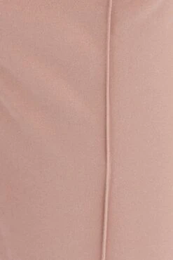 Brown Wide Leg Pants High Rise Workwear -Women Clothing Shop bt1332 38pb mocha 6