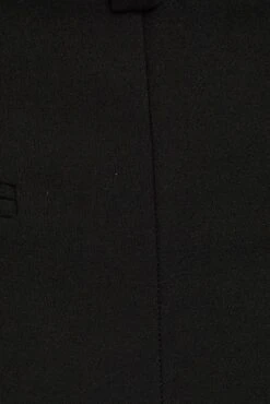 Black Straight Fit Pants High Rise Ponte 13 Black Straight Fit Pants High Rise Ponte -Women Clothing Shop bt21039a 43pb black 6