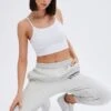 Grey Track Pants High Rise Jogger -Women Clothing Shop bt2117g 84p grey marle 1