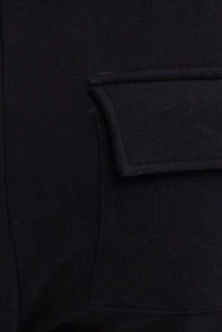 Black Cargo Track Pants High Rise -Women Clothing Shop bt2808 84pb black 6