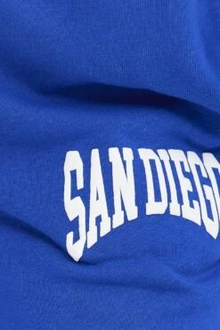 Blue Track Pants High Rise Jogger -Women Clothing Shop bt2839ax 84p cobalt 6