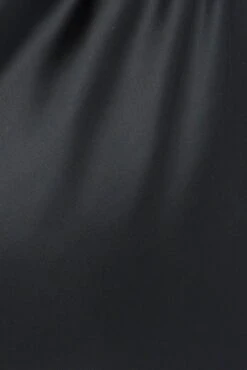 Black Wide Leg Pants High Rise Satin -Women Clothing Shop bt2899x 38pb black 6