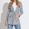Grey Knit Cardigan Long Sleeve -Women Clothing Shop c s hoodie cardigan grey knit cardigan long sleeve 33006710587585