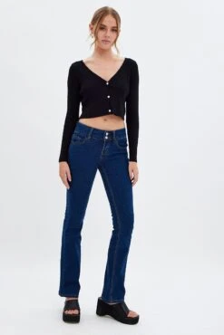 Black Knit Cardigan Long Sleeve 9 Black Knit Cardigan Long Sleeve -Women Clothing Shop fitted cardigan black knit cardigan long sleeve 33580415418561