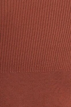 Brown Knit Cardigan Long Sleeve Crop -Women Clothing Shop fitted cardigan brown knit cardigan long sleeve crop 32965156831425