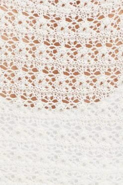 White Knit Cardigan Long Sleeve Crochet -Women Clothing Shop fitted cardigan white knit cardigan long sleeve crochet 33006994555073