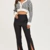Black Flare Pants High Rise -Women Clothing Shop flare black flare pants high rise 32964953047233