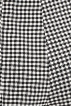 Check Flare Pants High Rise Front Split -Women Clothing Shop flare check flare pants high rise front split 32964954226881