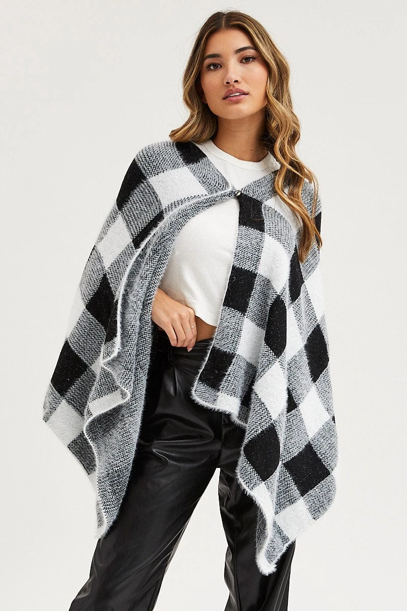 Mono Print Knit Cardigan Long Sleeve Longline 5 Mono Print Knit Cardigan Long Sleeve Longline - Image 3