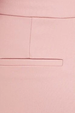 Pink Slim Pants High Rise Workwear -Women Clothing Shop hw work pant pink slim pants high rise workwear 32964975460545