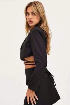 Black Crop Jacket Long Sleeve 11 Black Crop Jacket Long Sleeve -Women Clothing Shop jacket black crop jacket long sleeve 32966637387969