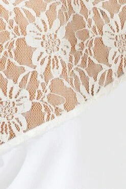 White Supersoft Lace Top Short Sleeve 13 White Supersoft Lace Top Short Sleeve -Women Clothing Shop jc11700 84wb white 6