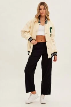 Green Jacket Long Sleeve -Women Clothing Shop jc11719 f5 khaki 2