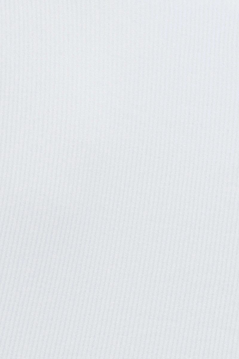 White Top Long Sleeve Round Neck Seamless 8 White Top Long Sleeve Round Neck Seamless - Image 6