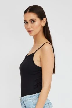 Black Supersoft Bodysuit 11 Black Supersoft Bodysuit -Women Clothing Shop jc6702 84wb black 4
