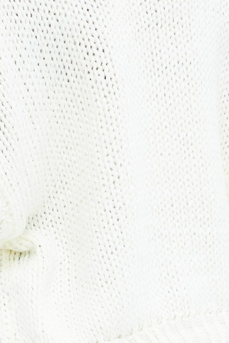 White Oversized Cardigan 8 White Oversized Cardigan - Image 6