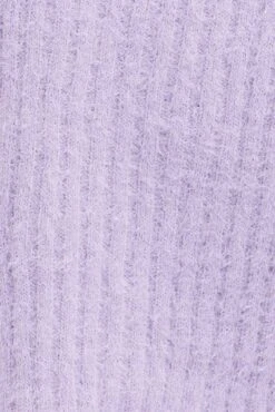 Purple Crop Knit Cardigan V Neck -Women Clothing Shop kn2051 41jb lavender 6