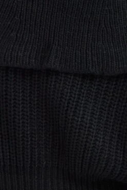 Black Zip Up Crop Cardigan -Women Clothing Shop kn2122 41jb black 6