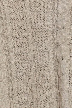 Beige Knit Cardigan Long Sleeve Relaxed Cable -Women Clothing Shop lgline cardigan camel knit cardigan long sleeve relaxed cable 32965140611265