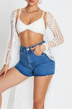 White Knit Cardigan Long Sleeve 12 White Knit Cardigan Long Sleeve -Women Clothing Shop lgline cardigan white knit cardigan long sleeve 33006709407937