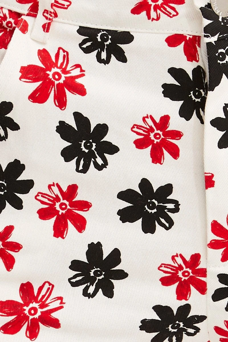 Print Slim Pants High Rise 8 Print Slim Pants High Rise - Image 6