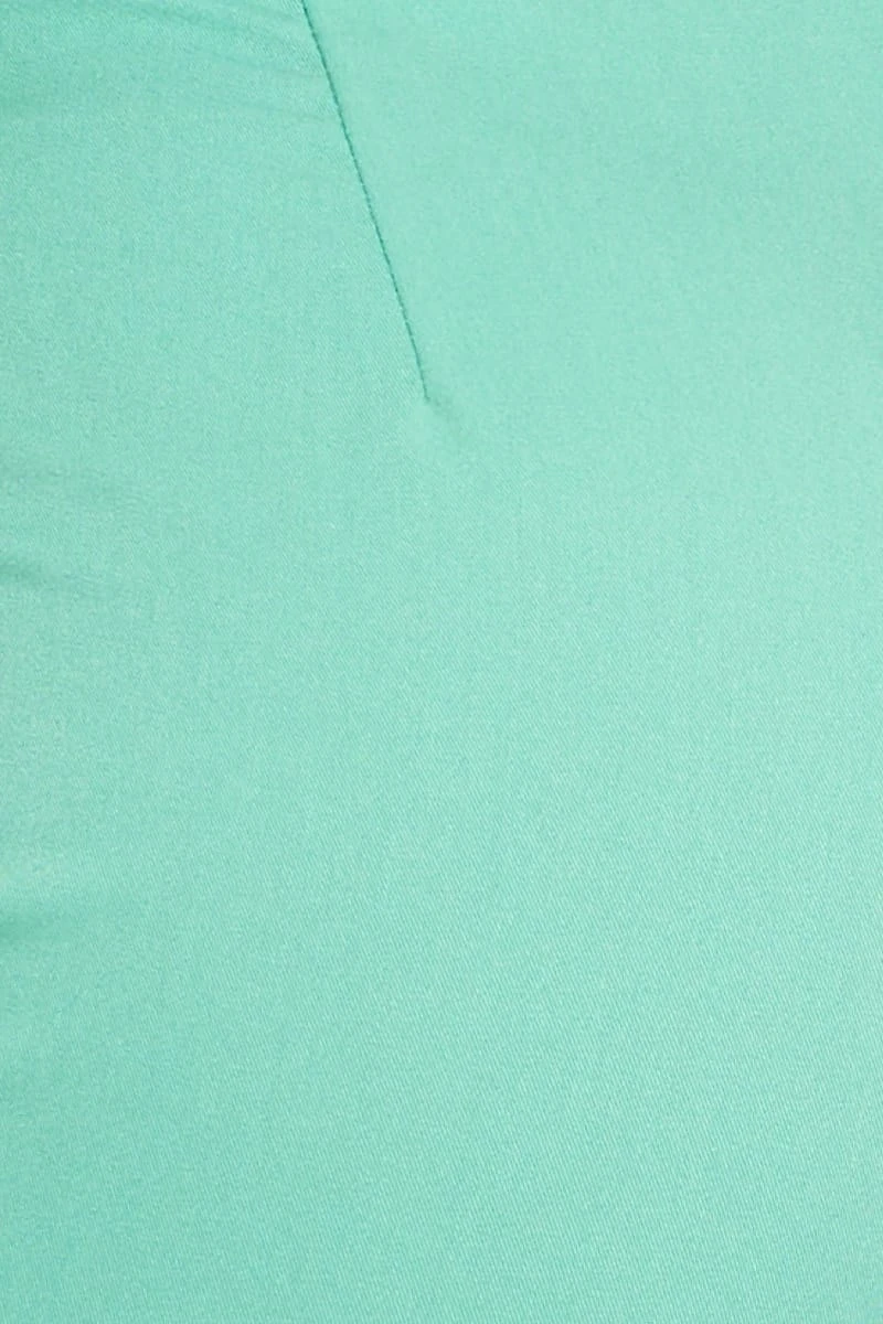 Green Wide Leg Pant High Rise 8 Green Wide Leg Pant High Rise - Image 6