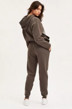 Grey Track Pants High Rise Unisex -Women Clothing Shop mr track pant grey track pants high rise unisex 32966842843329