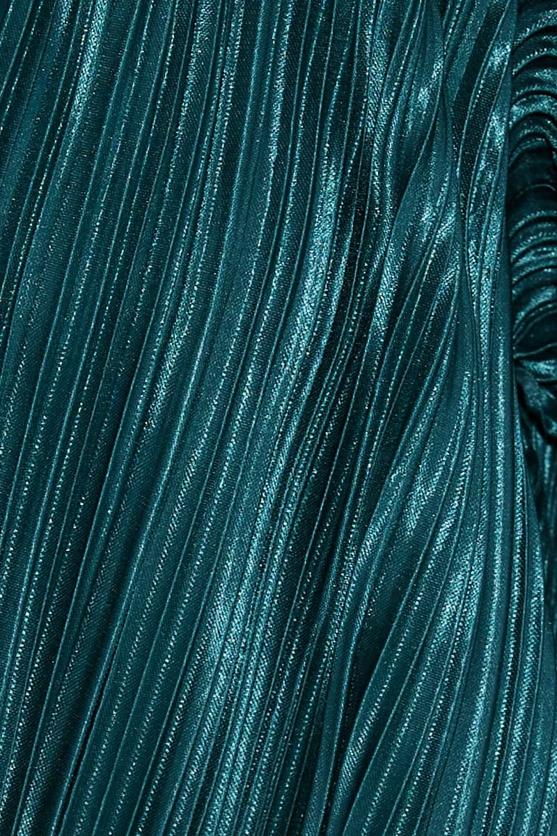 Green Jacket Long Sleeve V Neck With Chain Details 8 Green Jacket Long Sleeve V Neck With Chain Details - Image 6