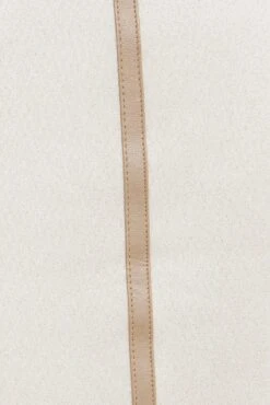 Beige Faux Fur Biker Jacket -Women Clothing Shop oj1389 33w beige 6