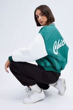 Multi Graphic Jacket Long Sleeve Oversized