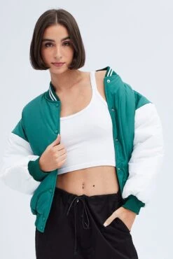 Multi Graphic Jacket Long Sleeve Oversized -Women Clothing Shop oj1826 34sb multi 3