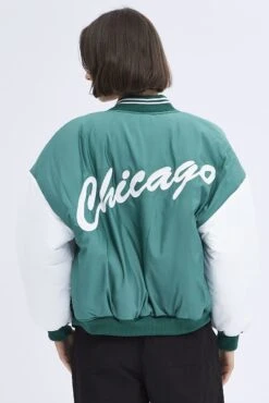 Multi Graphic Jacket Long Sleeve Oversized -Women Clothing Shop oj1826 34sb multi 5