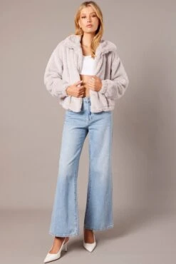 Women Clothing Shop -Women Clothing Shop oj1861 33wb grey 2