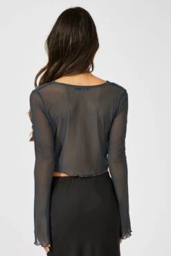 Grey Tie Up Cardigan Long Sleeve 12 Grey Tie Up Cardigan Long Sleeve -Women Clothing Shop oj5680 84wb charcoal 5