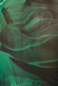 Green Abstract Tie Up Cardigan Long Sleeve -Women Clothing Shop oj5680a 84wb abstract 6