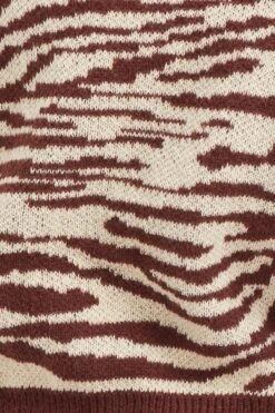 Print Knit Cardigan Long Sleeve Crop -Women Clothing Shop oversize cardigan print knit cardigan long sleeve crop 32967228981441