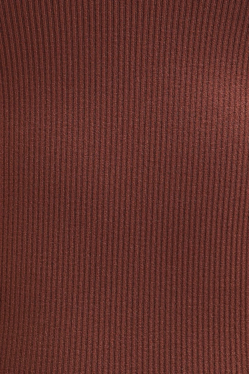 Brown Seamless Singlet Top 8 Brown Seamless Singlet Top - Image 6