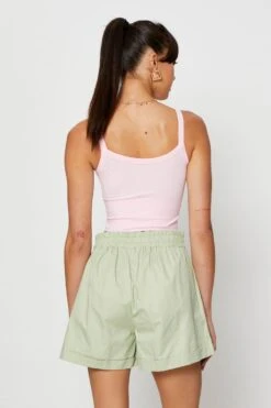 Pink Singlet Top Seamless Crop 18 Pink Singlet Top Seamless Crop -Women Clothing Shop singlet pink singlet top seamless crop 32887249174721